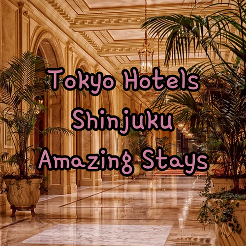 Discover Tokyo's Shinjuku.. Three Amazing Hotels!