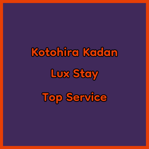 Discover Kotohira Kadan.. Fantastic Service and a Luxurious Stay!