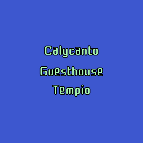 Discover Calycanto Guesthouse in Tempio Pausania!