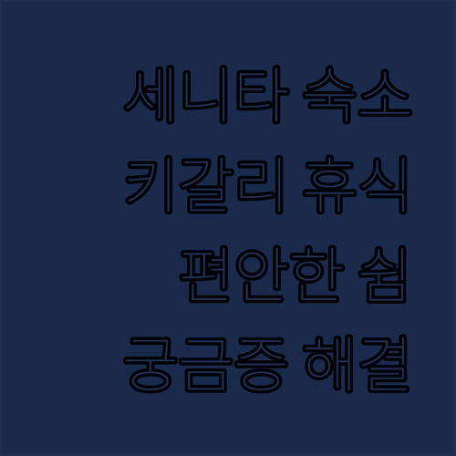 세니타 베드 앤 브레이크퍼스트.. 키갈리의 편안한 휴식, 궁금한 점은 모두 해결해 드립니다