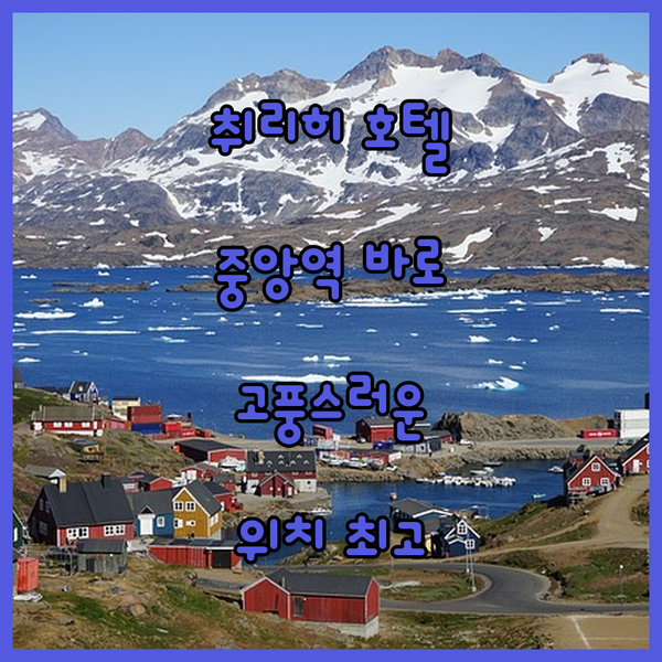취리히 센트럴 플라자 호텔, 중앙역 바로 앞! 고풍스러운 매력과 편리한 위치를 잡아보세요
