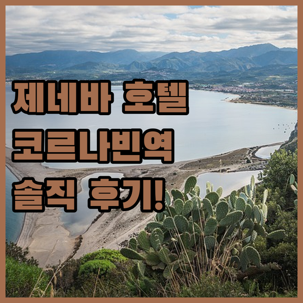 제네바 호텔 코르나빈 숙박 후기 교통, 조식, 룸서비스 완벽 분석!