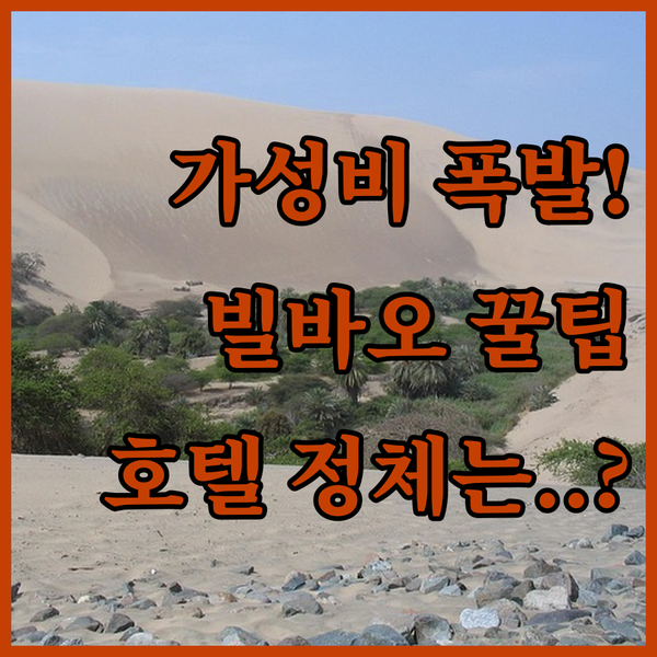 호캉스족 주목 빌바오 가성비 대박 수영장 스파 호텔의 정체는