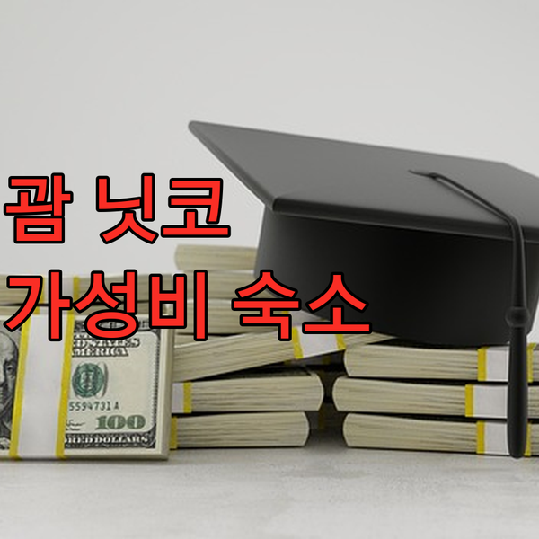 괌 호텔 닛코 괌 생생 후기 가성비 숙소일까