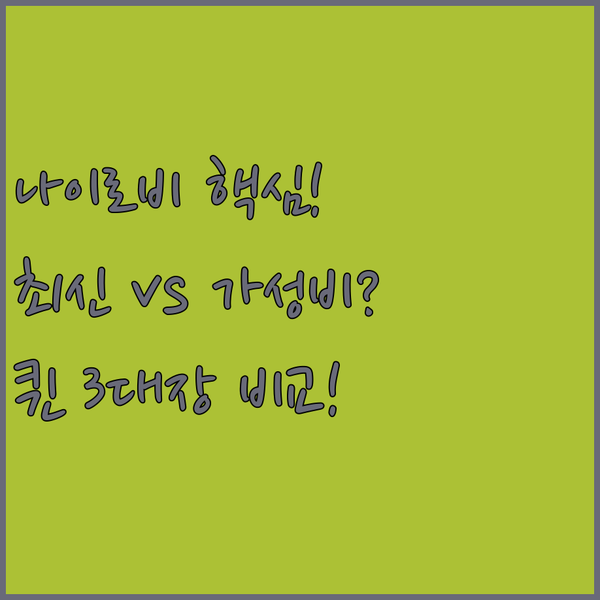 묻지도 따지지도 마세요 나이로비 숙소는 이곳 2024 리모델링 vs 가성비 퀸 3대장 비교