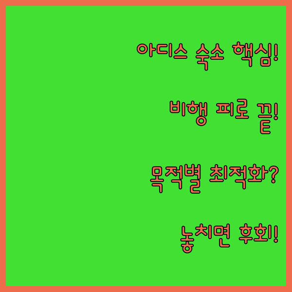 비행 피로를 풀 완벽한 숙소 아디스 아바바 출장 휴식 목적별 호텔 비교 분석을 놓치지 마세요
