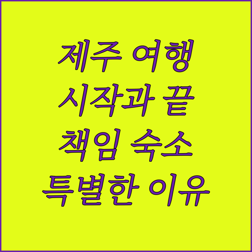 스테이 어라운드, 제주 여행의 시작과 끝을 책임지는 숙소! 특별한 이유가 있다?