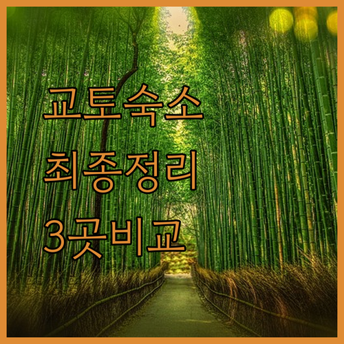 교토 여행 숙소 고민 끝 미야코 vs 오리엔탈 vs 우메코지 장단점 총정리